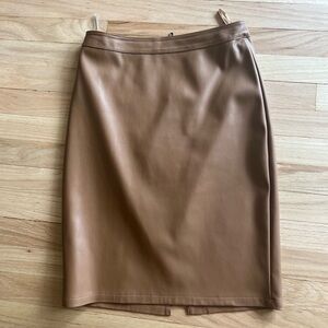 Cupcakes and Cashmere Faux leather skirt